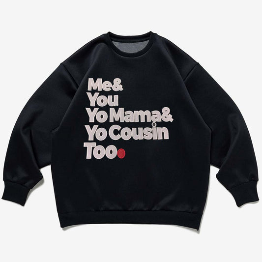 Me & You (Elevators) Embroidered Sweatshirt