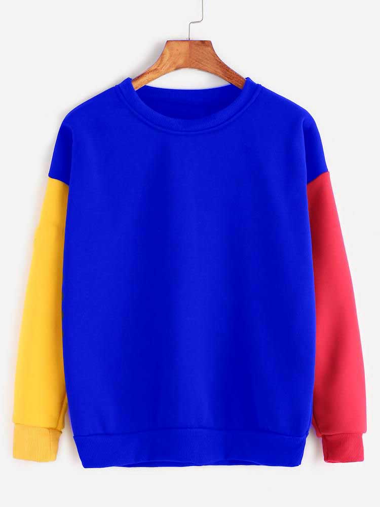 Blue Multi Sweatshirt