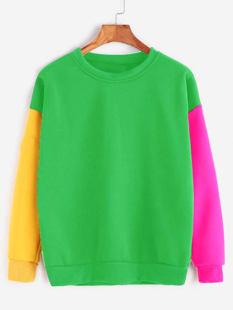 Green Multi Sweatshirt